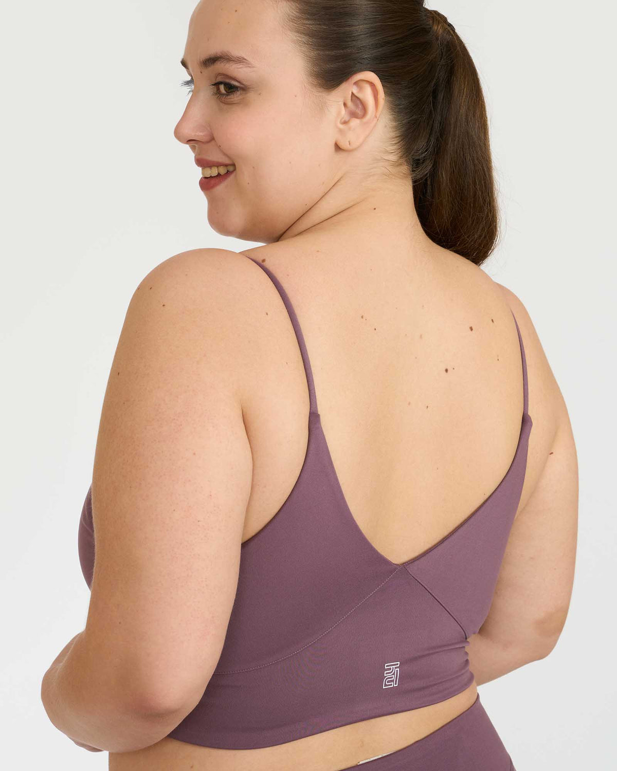 Zen Padded Sports Bra - V Neck