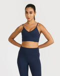 Zen Padded Sports Bra - V Neck