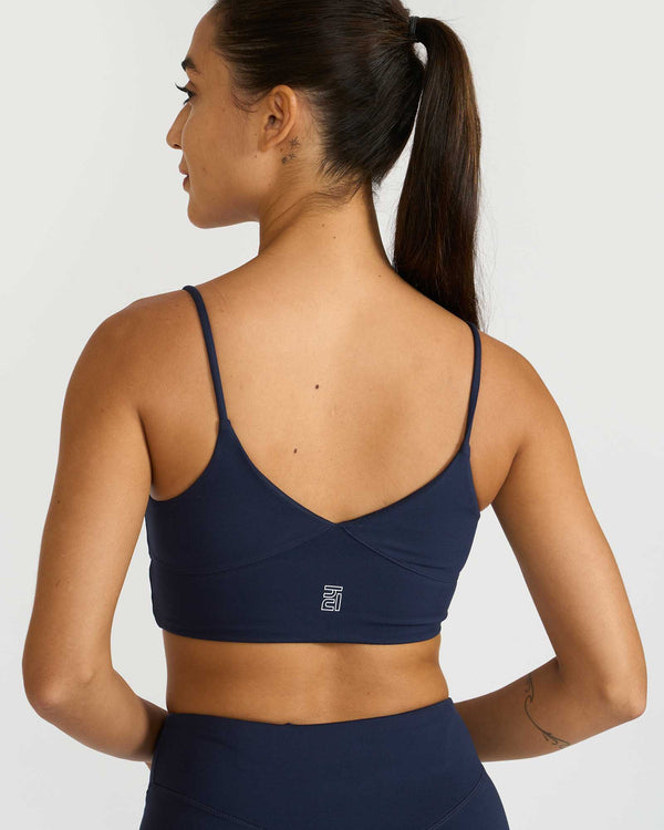 Zen Ankle Length Leggings and Padded V Neck Sports Bra Co-ord Set