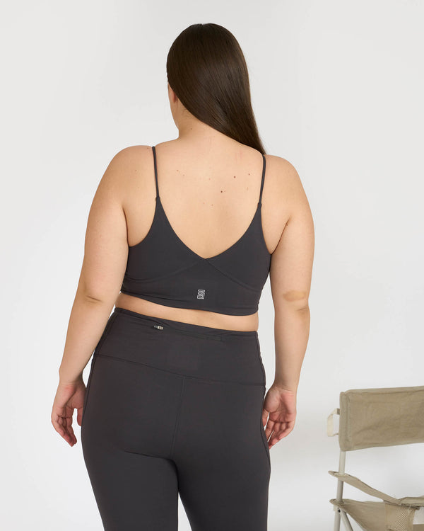 Zen Padded Sports Bra - V Neck