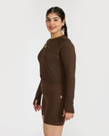 Zen Full-Sleeve Crop Top