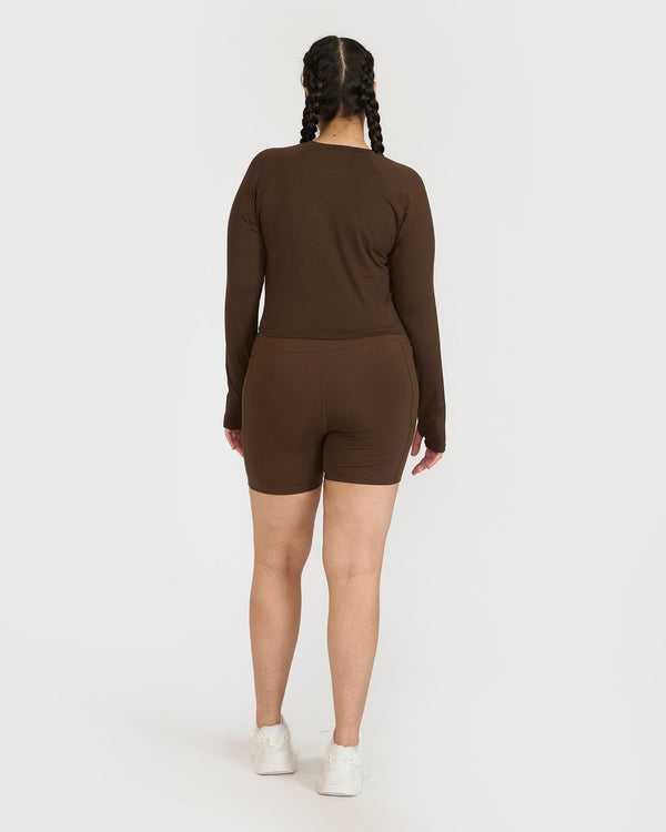 Zen Full-Sleeve Crop Top