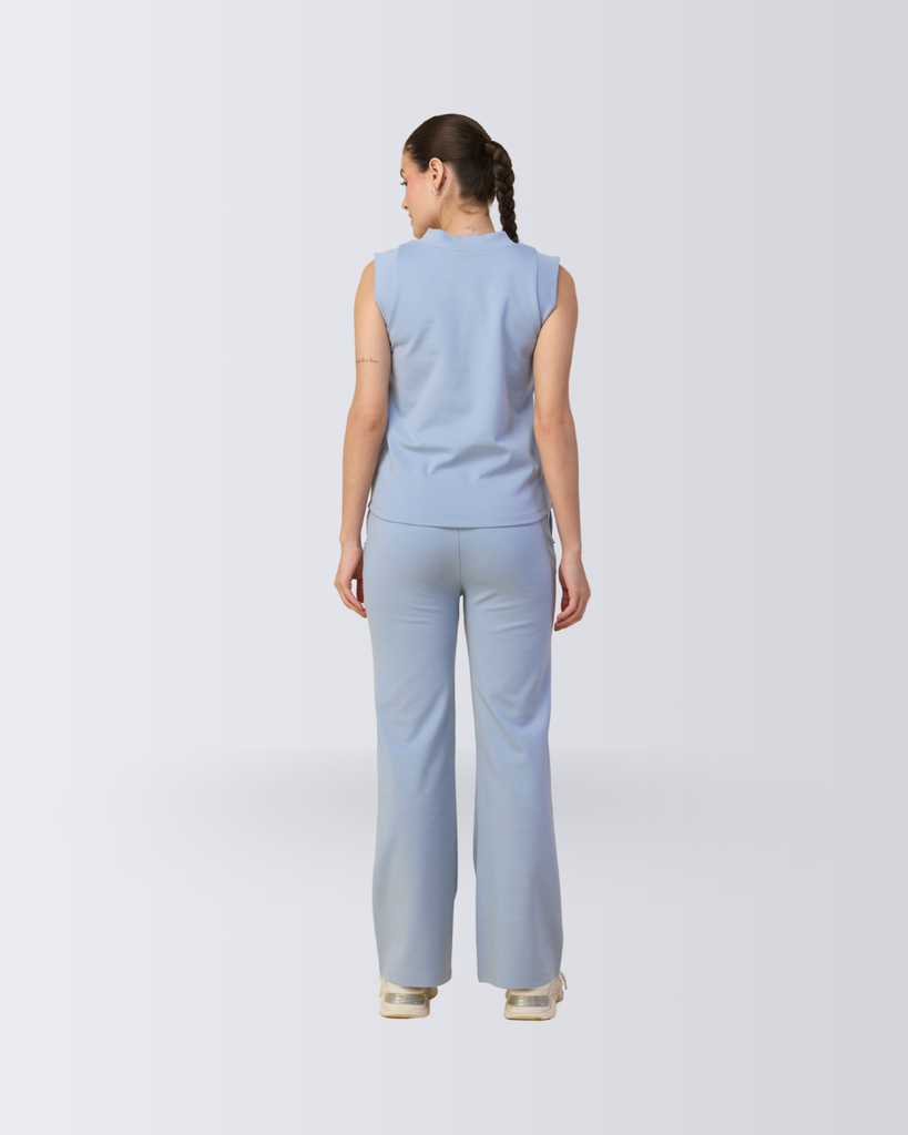Hunnit Essential Tank Top & Flare Pants Co-ord Set Essential Tank Top & Flare Pants Co-ord Set