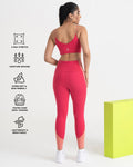 Epic Pop V-Neck Sports Bra