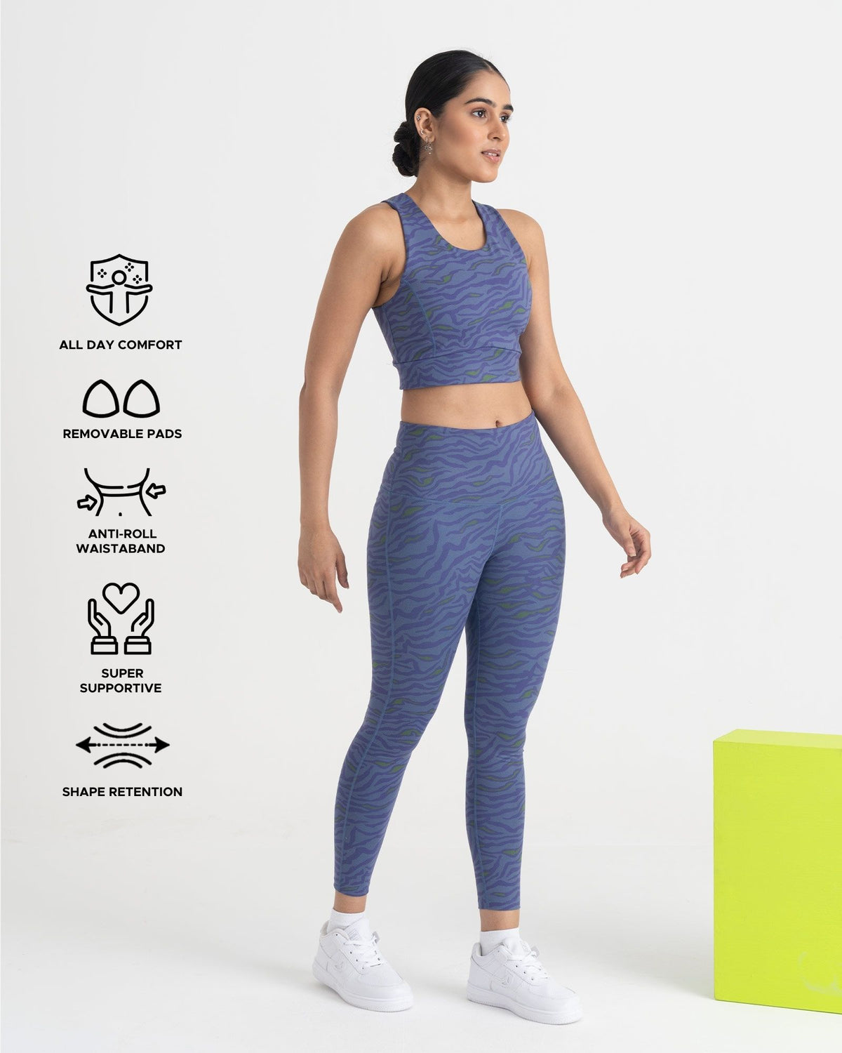 Safari Chic 2-in-1 Crop Top