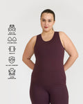 Zen Straight Fit Pants & Tank Top In-Built Sports Bra Co-ord Set