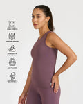 Zen Straight Fit Pants & Tank Top In-Built Sports Bra Co-ord Set