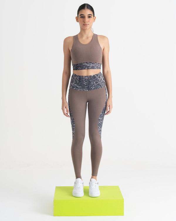 Majestic Flora 7/8 Leggings