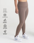Zen Ankle Length Leggings and Padded V Neck Sports Bra Co-ord Set