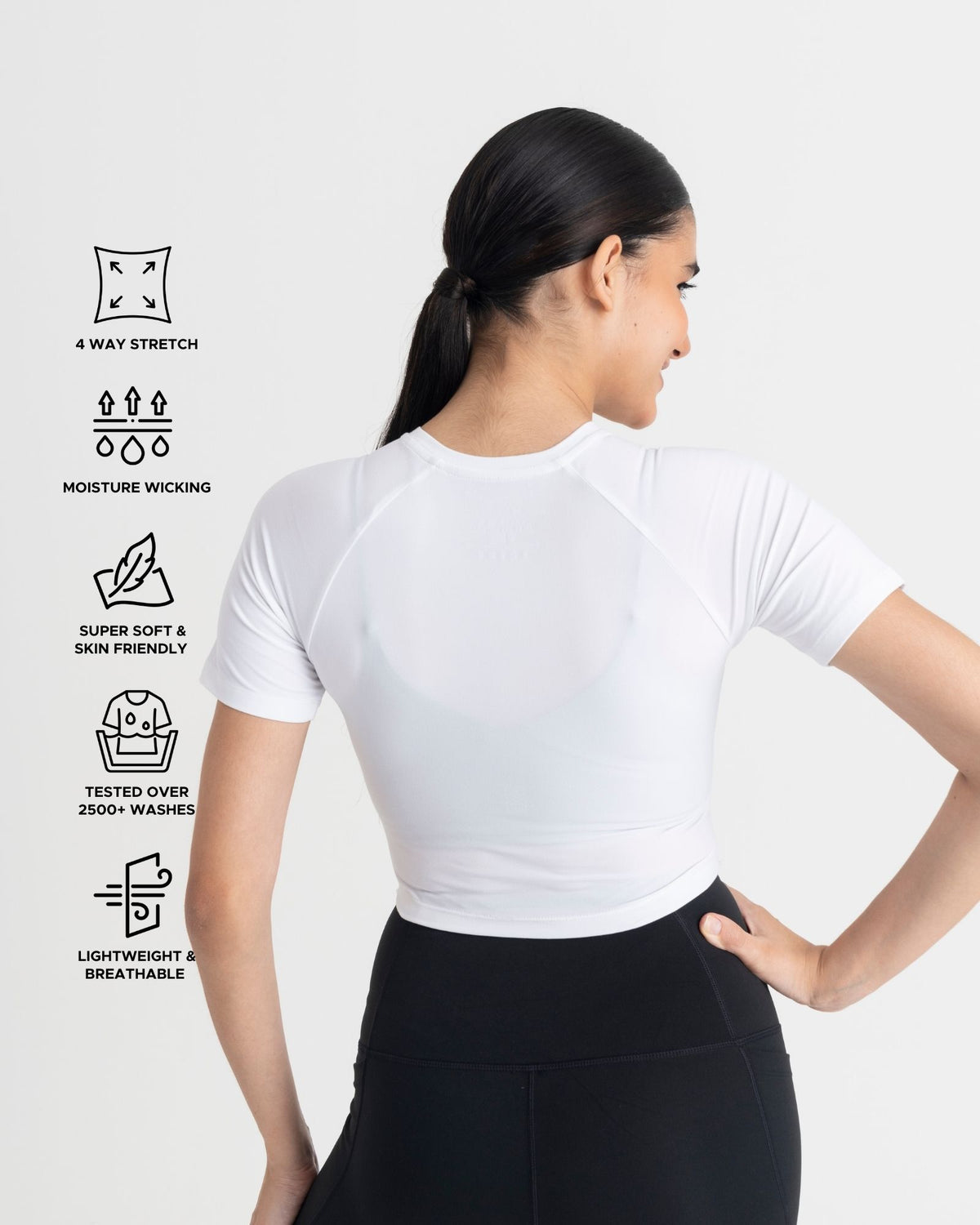Zen Front-Wrap Crop Top