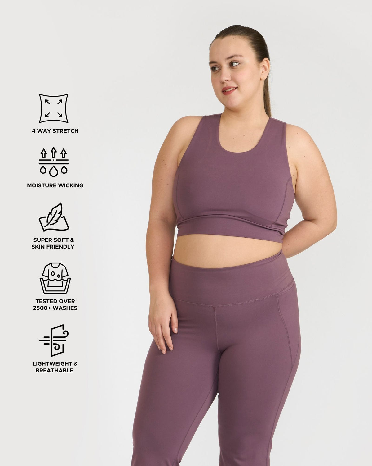 Zen 2-in-1 Crop Top