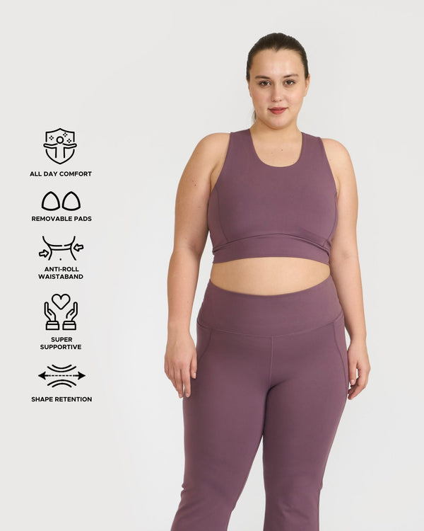 Zen 2-in-1 Crop Top