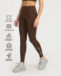 Zen Seamless Leggings and Padded V Neck Sports Bra Co-ord Set