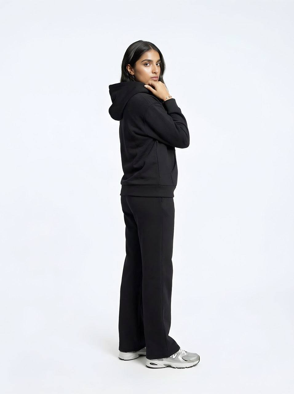 Cozy Fleece Flare Pants