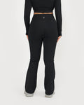 Zen Full Sleeve Polo Neck 2-in-1 Crop Top with Flare Pants Co-ord Set