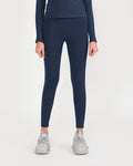 Zen Full Sleeves Top with In-built Sports Bra & Ankle Length Leggings Co-ord Set