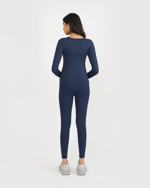 Zen Full Sleeves top with in-built sports bra