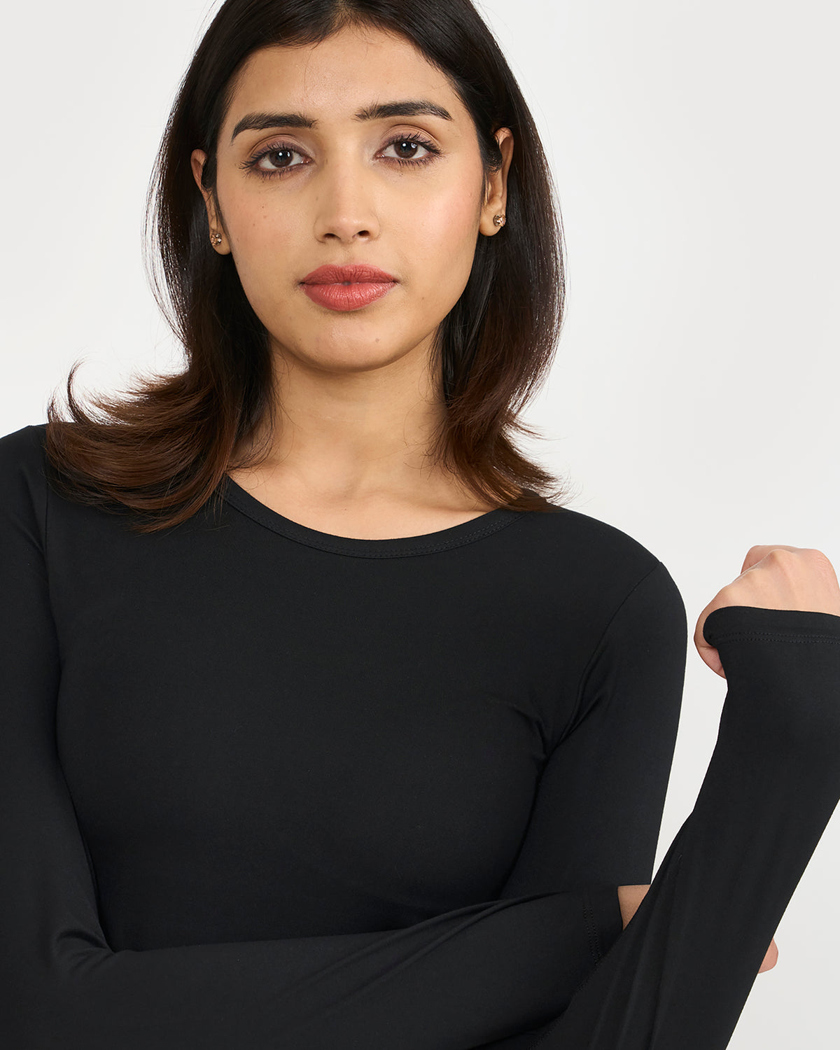 Zen Full Sleeves top with in-built sports bra