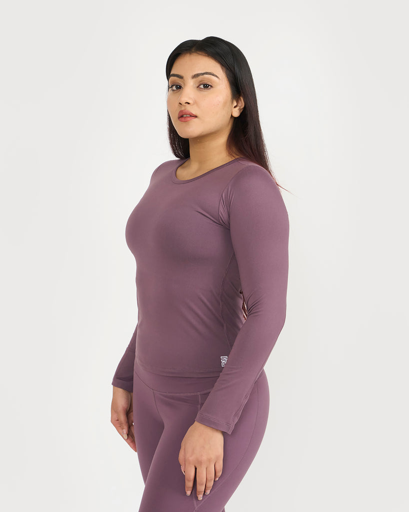 Hunnit Zen Full Sleeves top with in-built sports bra Zen Full Sleeves Tank top with built-in bra