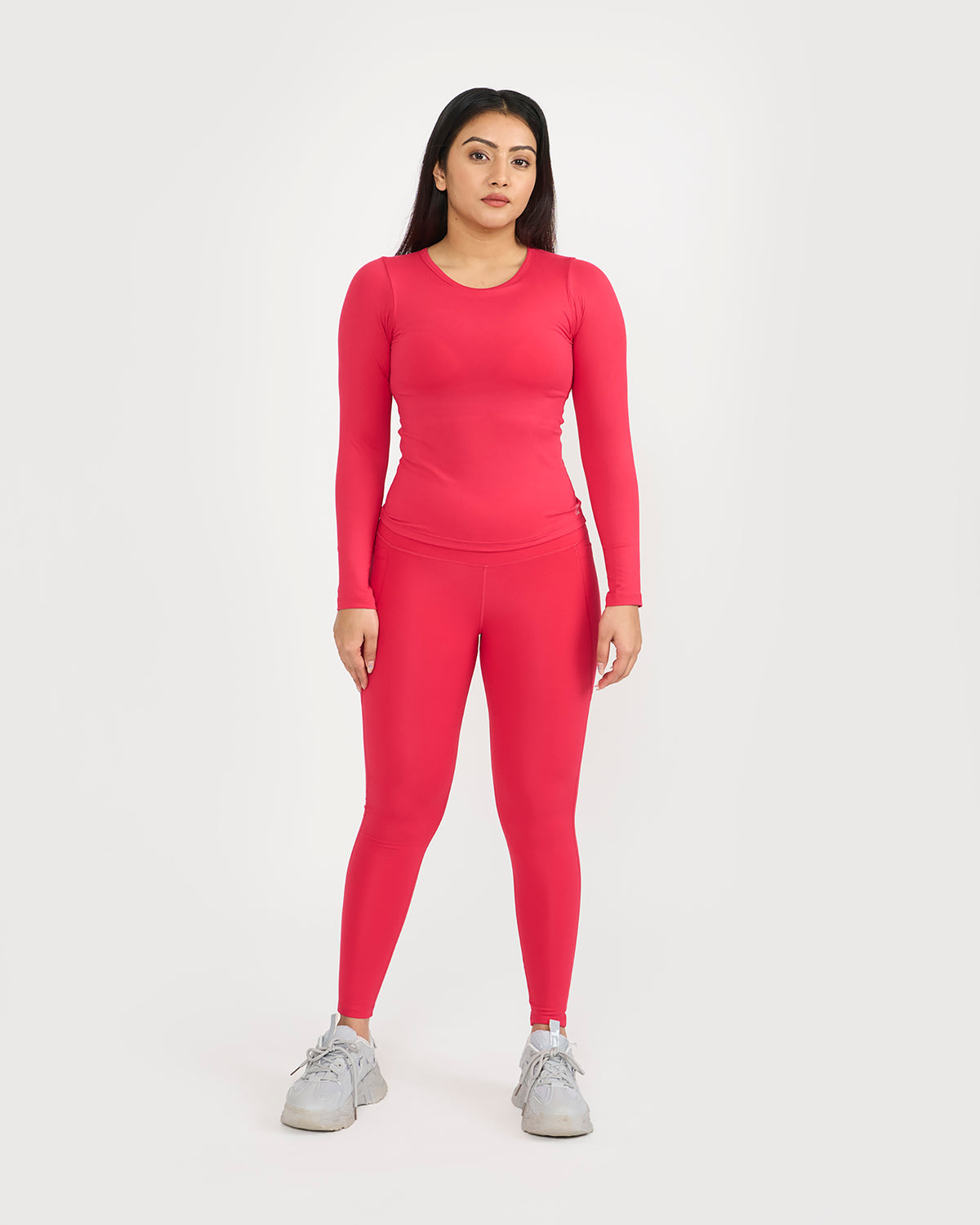 Zen Full Sleeves top with in-built sports bra