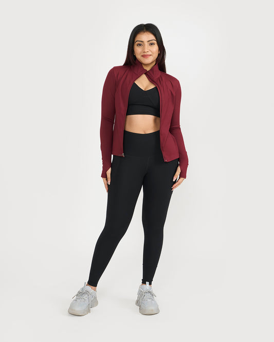 Zen Full Zipper Sculpting Jacket