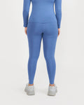 Zen Full Sleeves Top with In-built Sports Bra & Ankle Length Leggings Co-ord Set