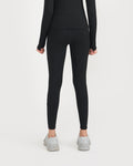 Zen Full Sleeves Top with In-built Sports Bra & Ankle Length Leggings Co-ord Set