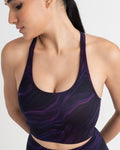 Cosmic Waves Sports Bra