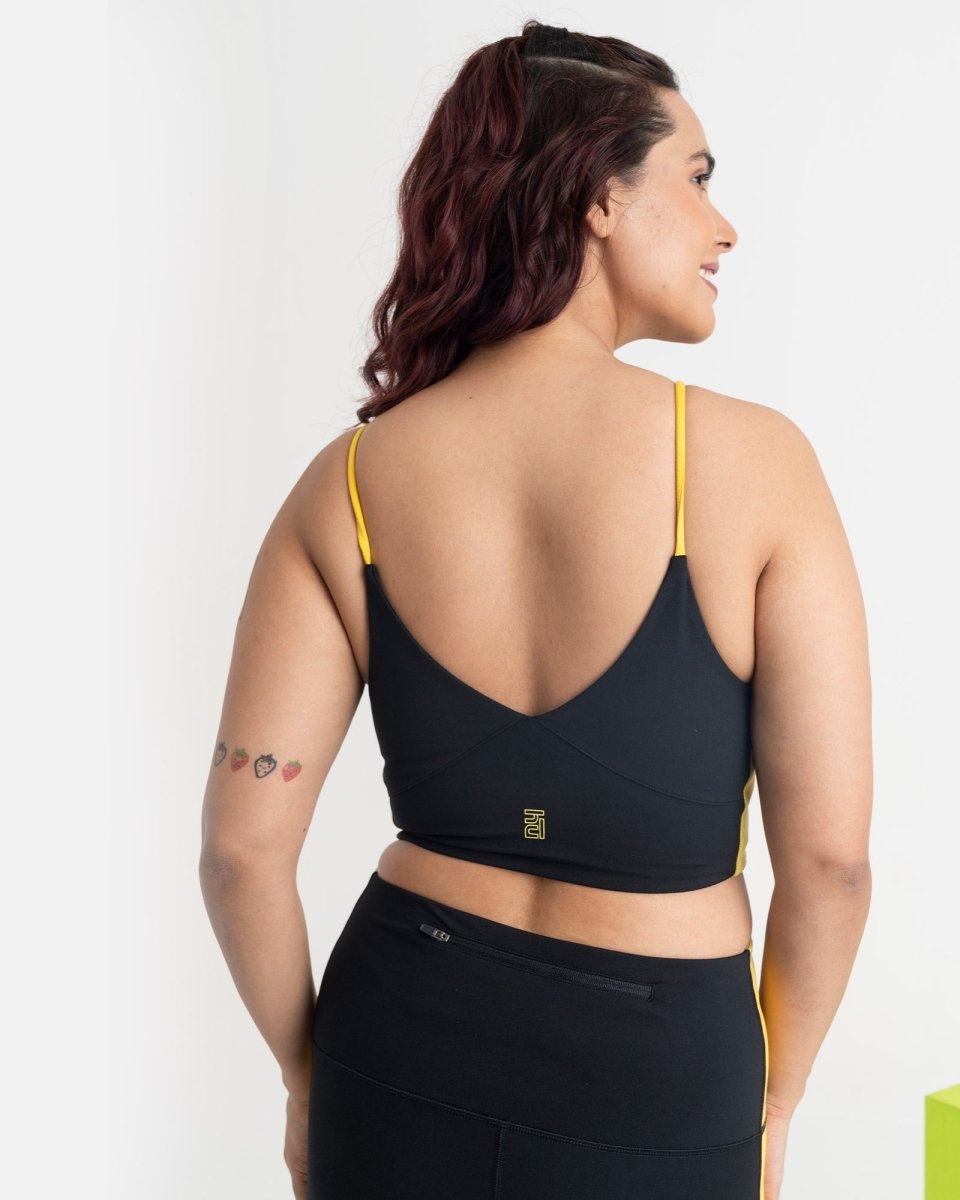 Epic Pop V-Neck Sports Bra