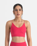 Epic Pop V-Neck Sports Bra