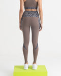 Majestic Flora 7/8 Leggings and 2-in-1 Crop Top Co-ord Set