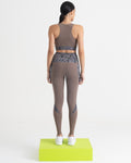 Majestic Flora 7/8 Leggings and 2-in-1 Crop Top Co-ord Set