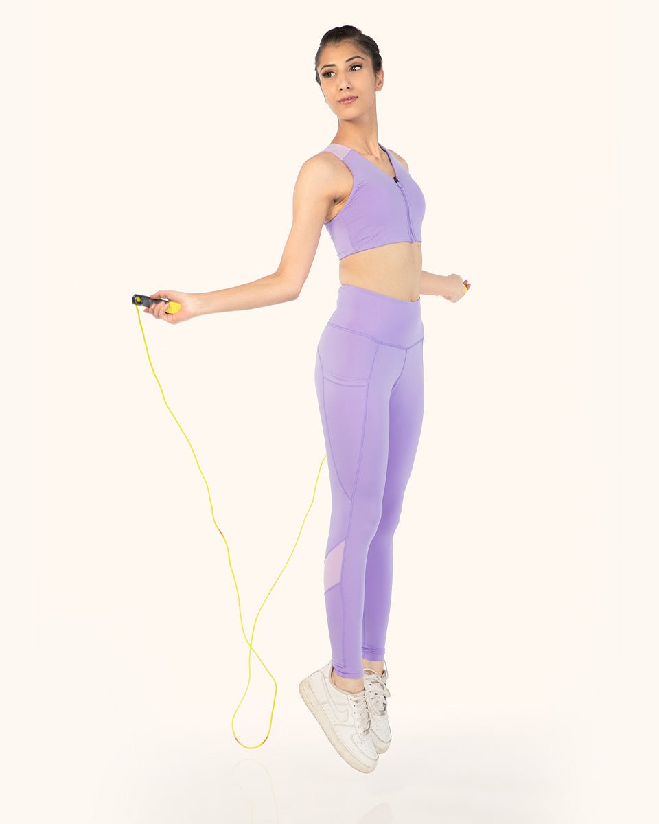 OG Front Zipper Sports Bra and Og Legging Co-ord Set