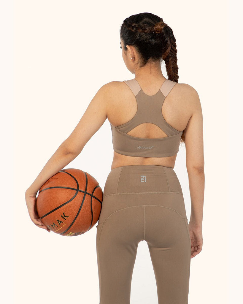 Hunnit OG  Front Zipper Sports Bra and Og Legging Co-ord Set OG Front Zipper Sports Bra and Og Legging Co-ord Set