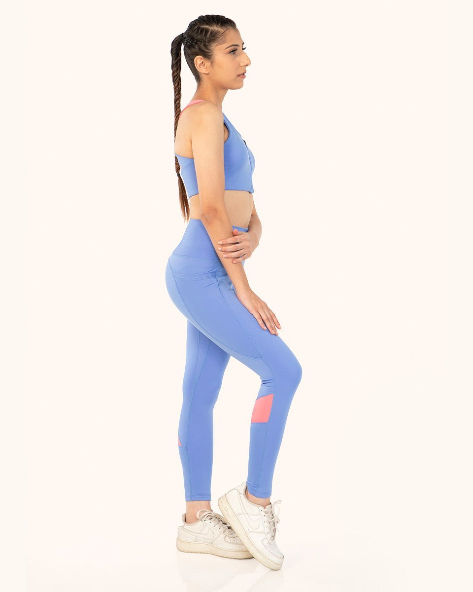 OG Front Zipper Sports Bra and Og Legging Co-ord Set