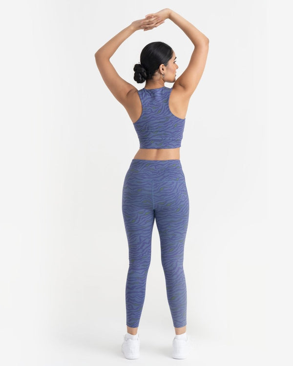 Safari Chic 2-in-1 Crop Top
