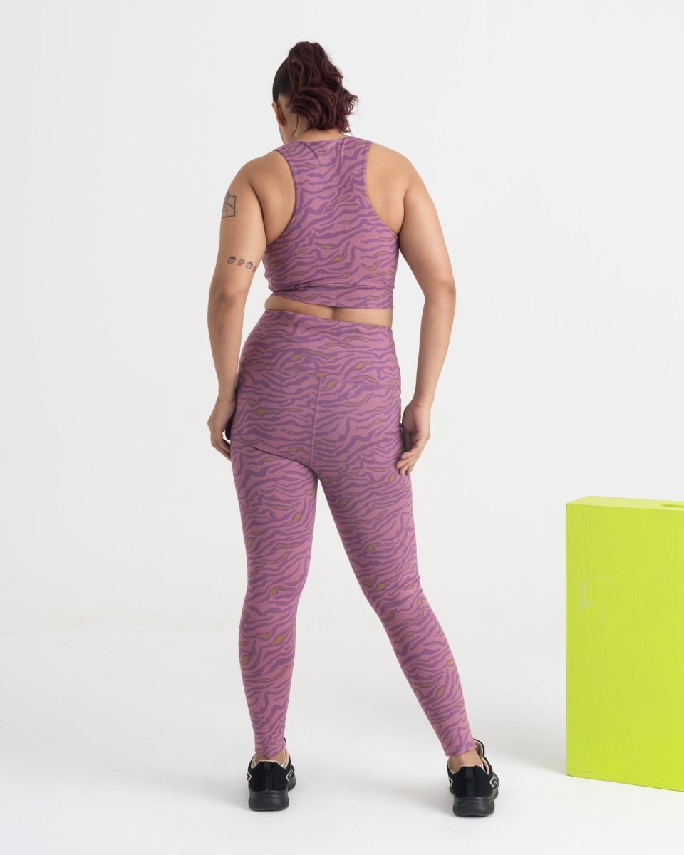 Safari Chic 2-in-1 Crop Top
