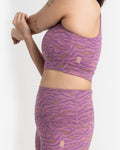 Safari Chic 2-in-1 Crop Top