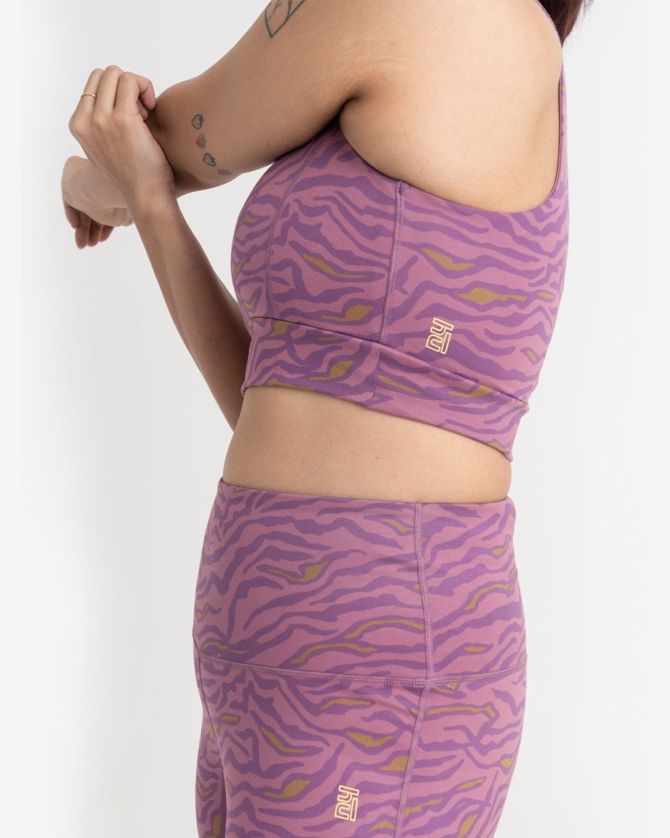 Safari Chic 2-in-1 Crop Top