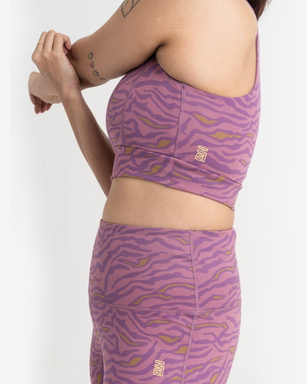 Safari Chic 2-in-1 Crop Top