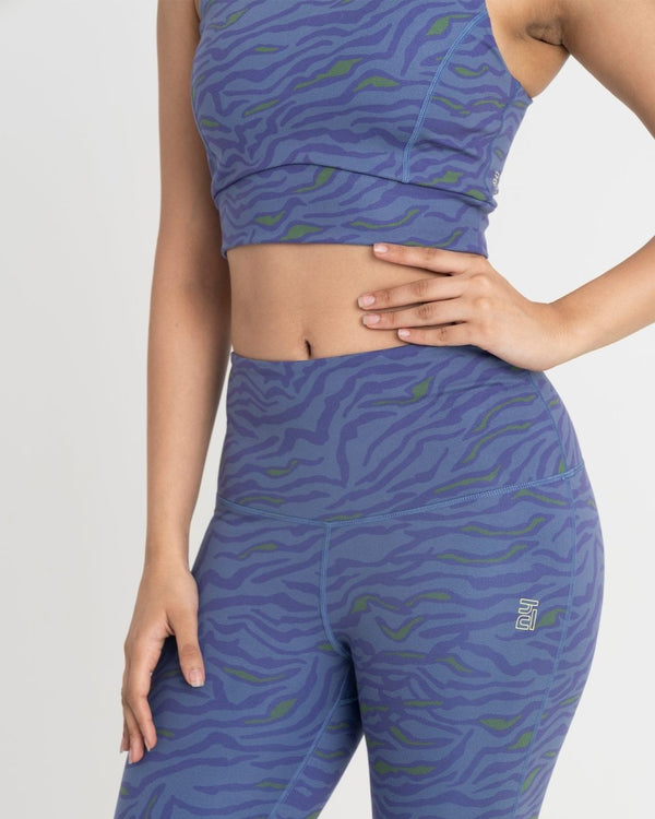 Safari Chic 2-in-1 Crop Top