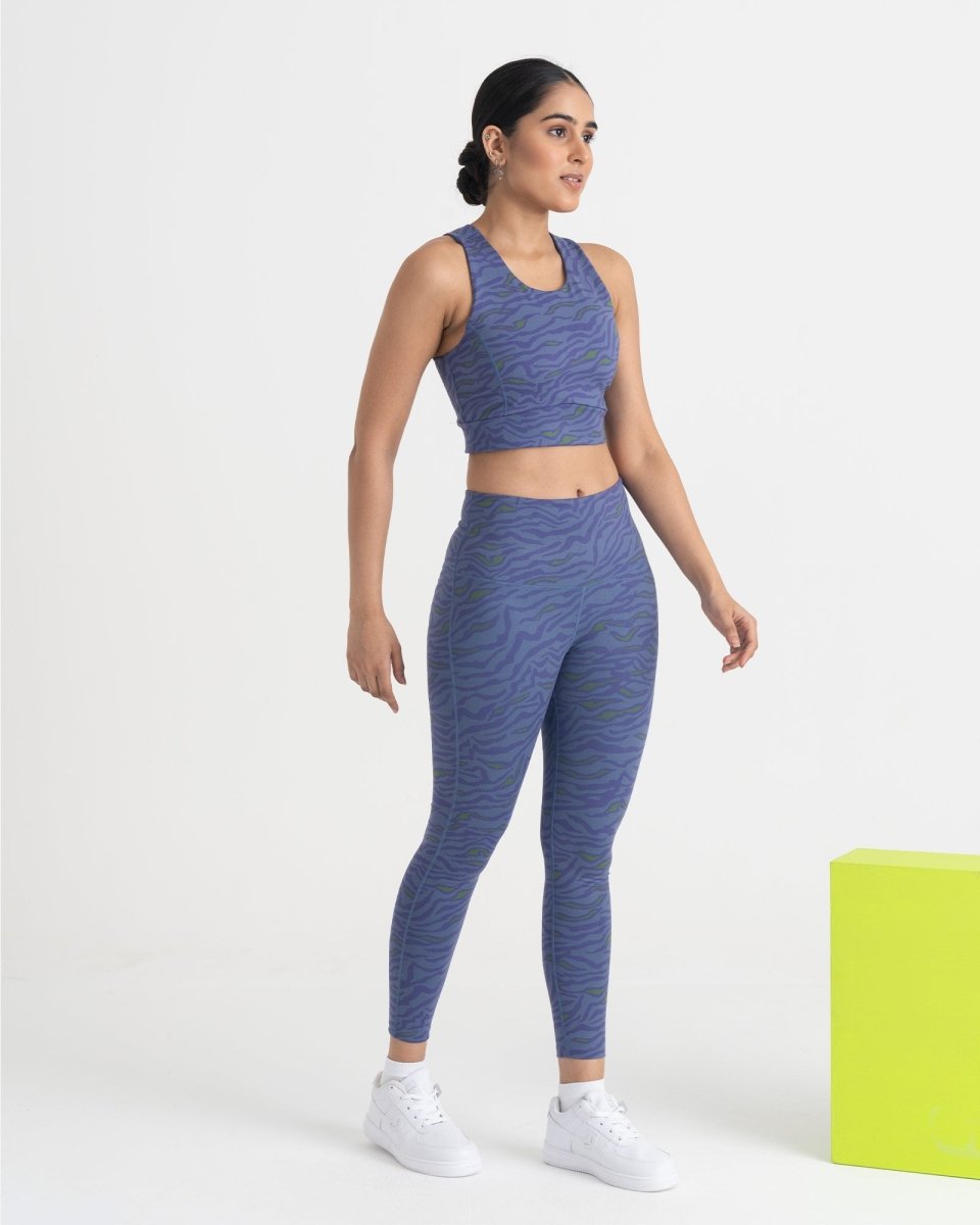 Safari Chic 2-in-1 Crop Top
