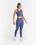 Safari Chic 7/8 Leggings and 2-in-1 Crop Top Co-ord Set