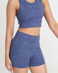 Safari Chic Shorts and 2-in-1 Crop Top Co-ord Set