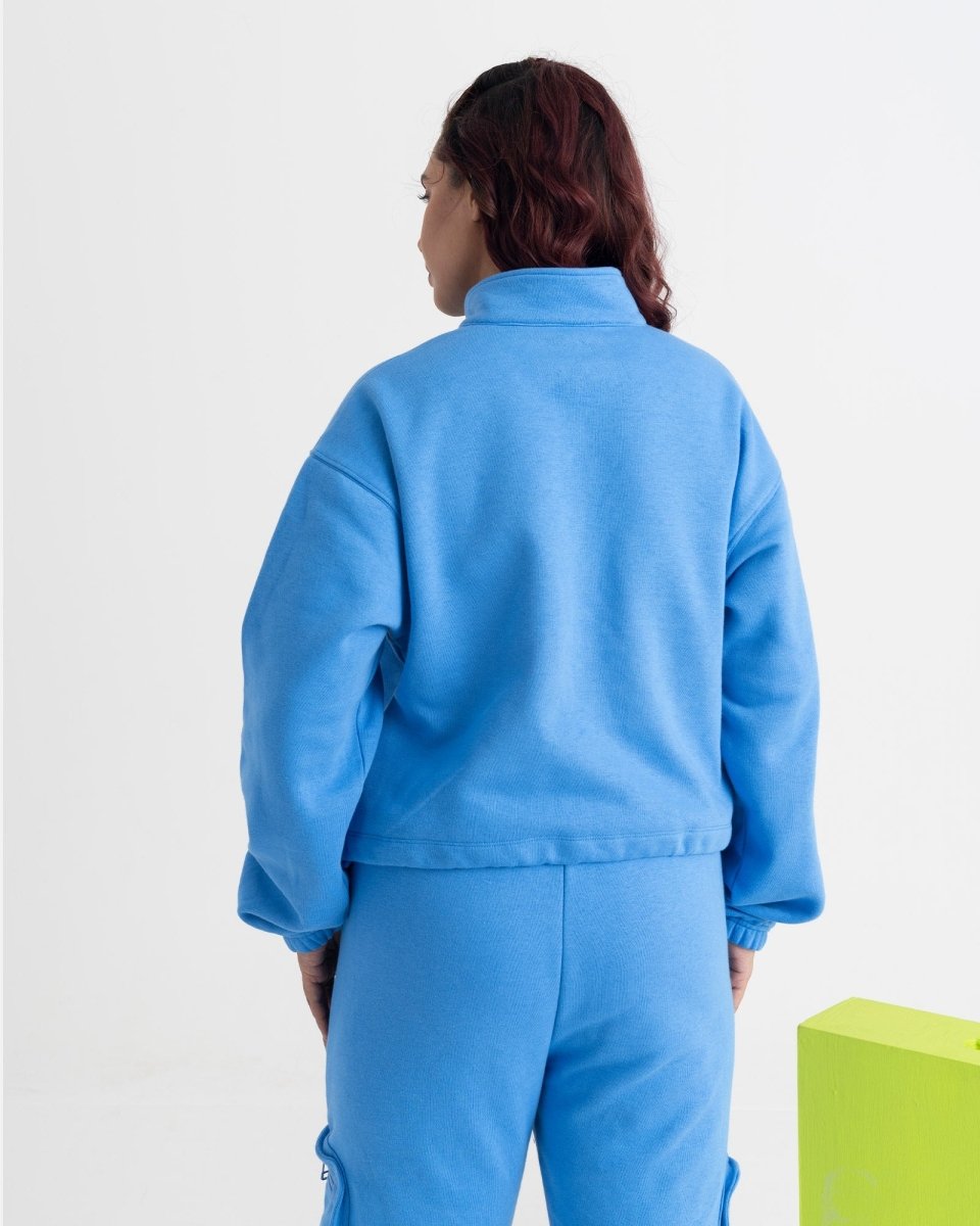 Supreme Chill Zipper Jacket and Cargo Joggers Co-ord Set