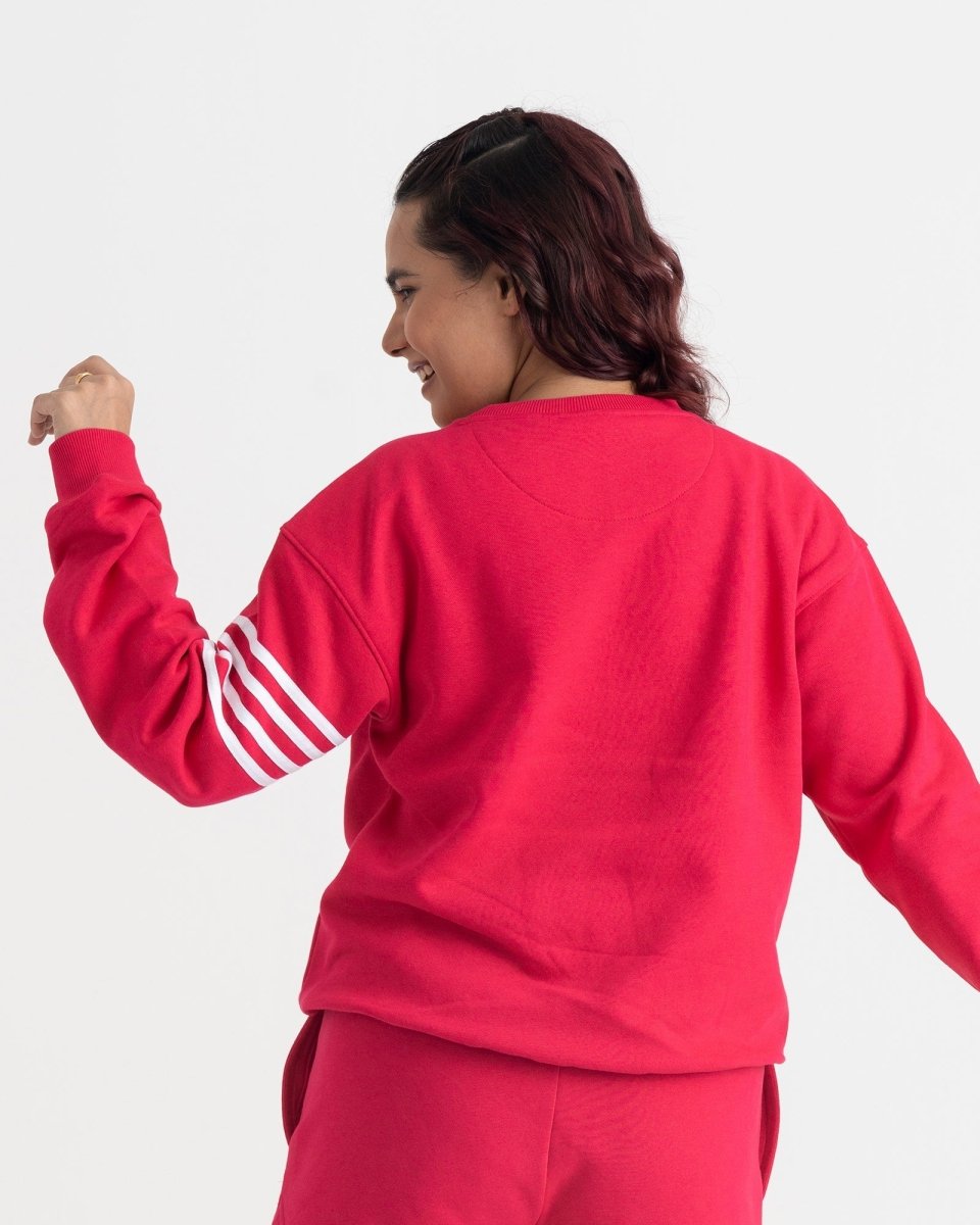 Supreme Chill Sweatshirt and Shorts Co-ord Set