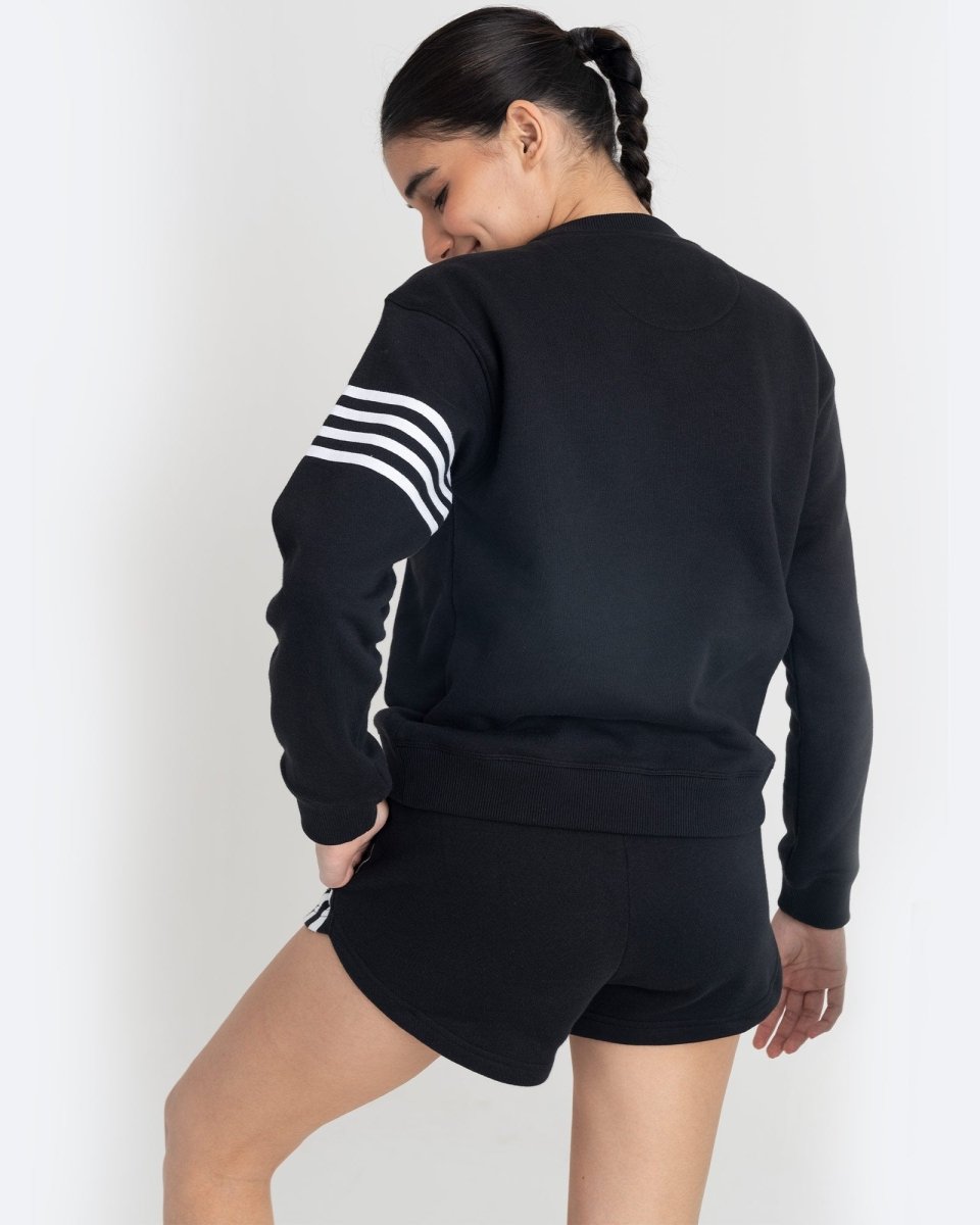 Supreme Chill Sweatshirt and Shorts Co-ord Set