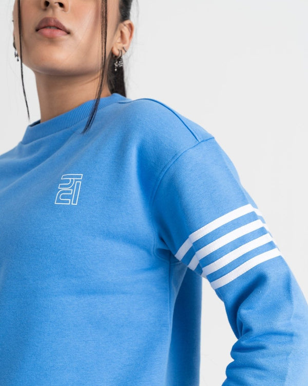 Supreme Chill Sweatshirt and Shorts Co-ord Set