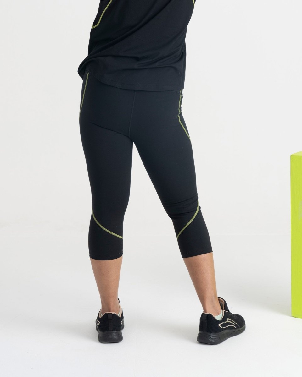Yin Yang 3/4th Leggings and Tank Top Co-ord Set