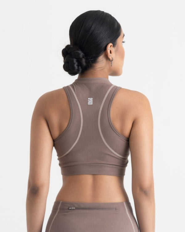 Yin Yang 3/4 Leggings and 2-in-1 Crop Top Co-ord Set